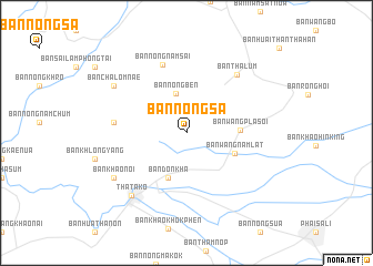 map of Ban Nong Sa