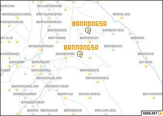 map of Ban Nong Sa