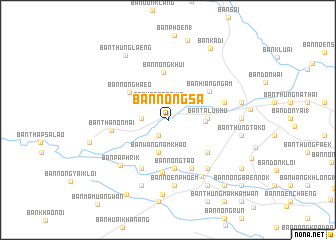 map of Ban Nong Sa