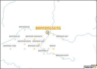 map of Ban Nongsèng