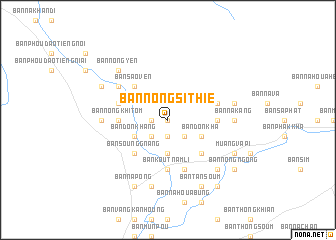 map of Ban Nong Sithié