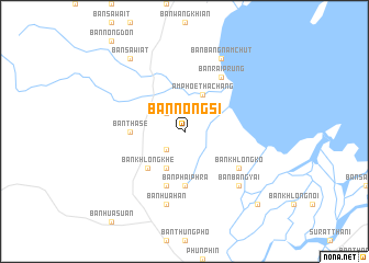 map of Ban Nong Si