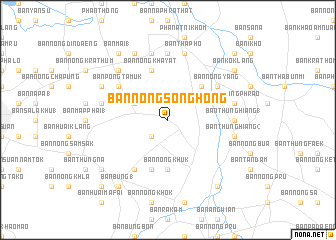 map of Ban Nong Song Hong