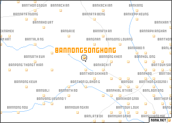 map of Ban Nongsonghong