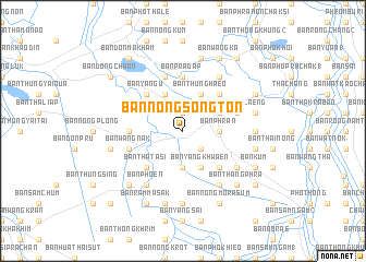 map of Ban Nong Song Ton