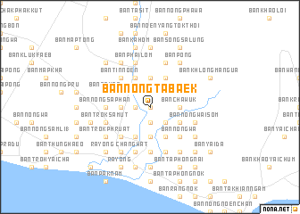 map of Ban Nong Tabaek