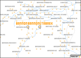 map of Ban Nong Tabaek