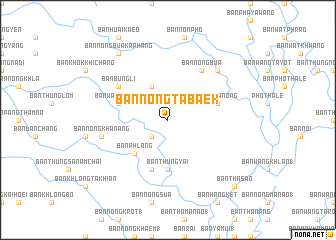 map of Ban Nong Tabaek