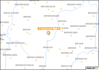 map of Ban Nong Tae