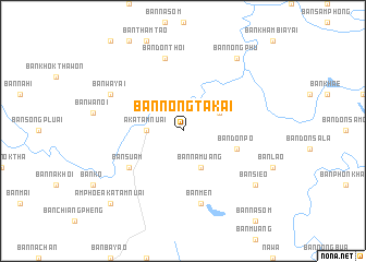 map of Ban Nong Ta Kai