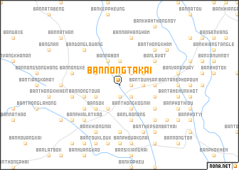 map of Ban Nongtakai