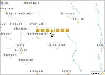map of Ban Nong Takhian