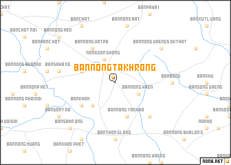 map of Ban Nong Takhrong