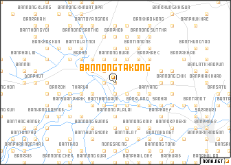 map of Ban Nong Takong