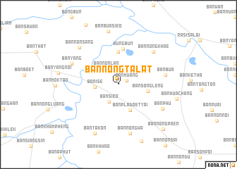 map of Ban Nong Talat