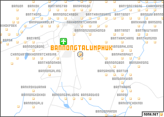 map of Ban Nong Talumphuk