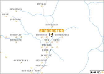 map of Ban Nong Tao