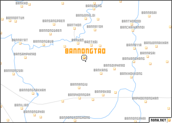 map of Ban Nong Tao