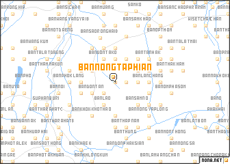 map of Ban Nong Taphian
