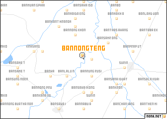 map of Ban Nong Teng
