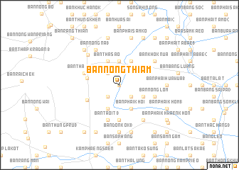map of Ban Nong Thiam