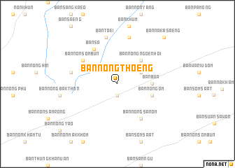 map of Ban Nong Thoeng