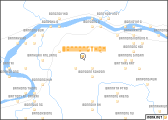 map of Ban Nong Thom