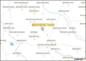 map of Ban Nong Thum