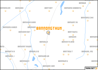 map of Ban Nong Thum