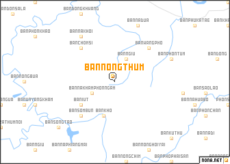 map of Ban Nong Thum