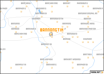 map of Ban Nong Tim