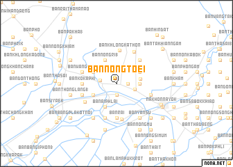 map of Ban Nong Toei