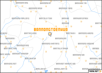 map of Ban Nong Toen Wua