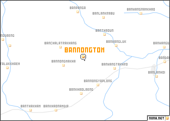 map of Ban Nong Tom