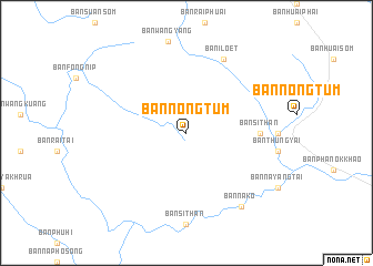 map of Ban Nong Tum
