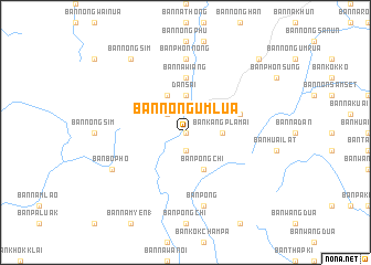 map of Ban Nong Um Lua