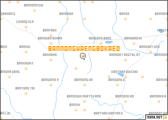 map of Ban Nong Waeng Bo Kaeo