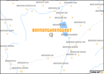 map of Ban Nong Waeng Doet