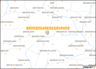 map of Ban Nong Waeng Sok Phra