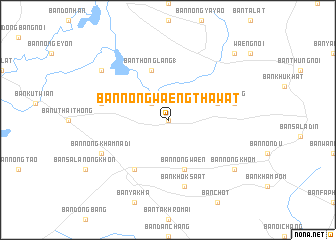 map of Ban Nong Waeng Tha Wat