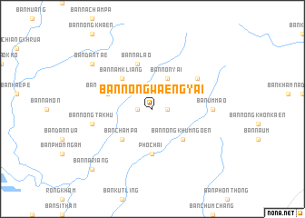 map of Ban Nong Waeng Yai