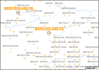 map of Ban Nong Waeng