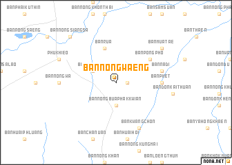 map of Ban Nong Waeng