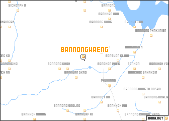 map of Ban Nong Waeng