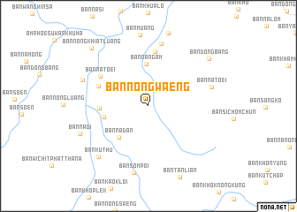 map of Ban Nong Waeng