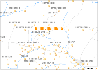 map of Ban Nong Waeng