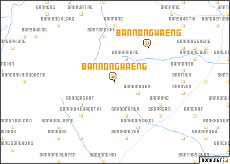 map of Ban Nong Waeng