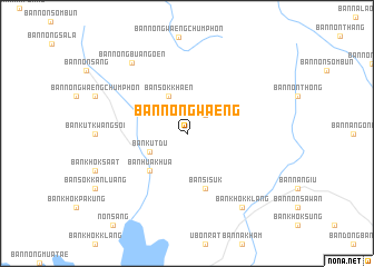 map of Ban Nong Waeng