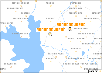 map of Ban Nong Waeng