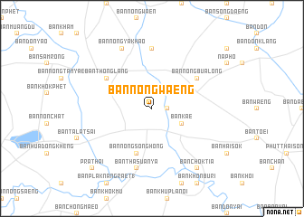 map of Ban Nong Waeng